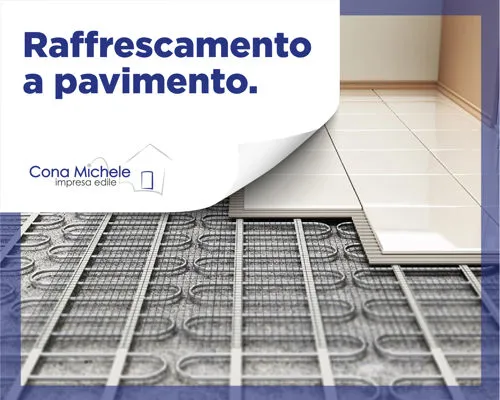 raffrescamento a pavimento