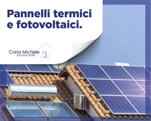 pannelli termici e fotovoltaici